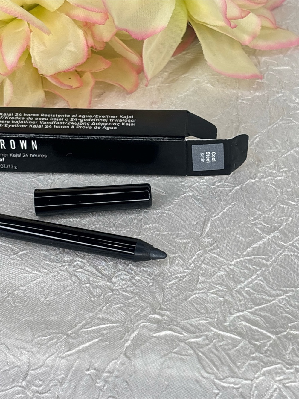Bobbi Brown 24 Hour Waterproof Kajal Eye Liner - Cool Steel - Full Size